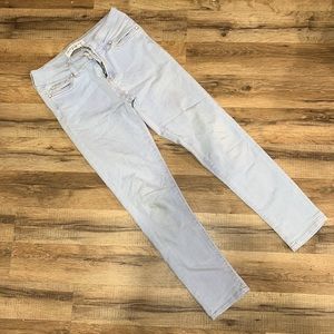 Light blue girls jeggings